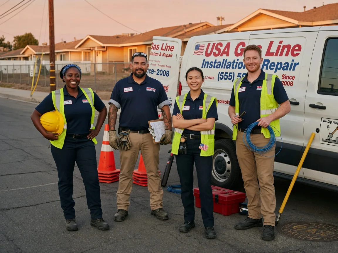 Gas Line Installation company in Bertrand, MO